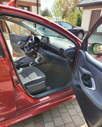 Toyota Yaris cena 69000 przebieg: 37000, rok produkcji 2021 z Krzeszowice małe 92
